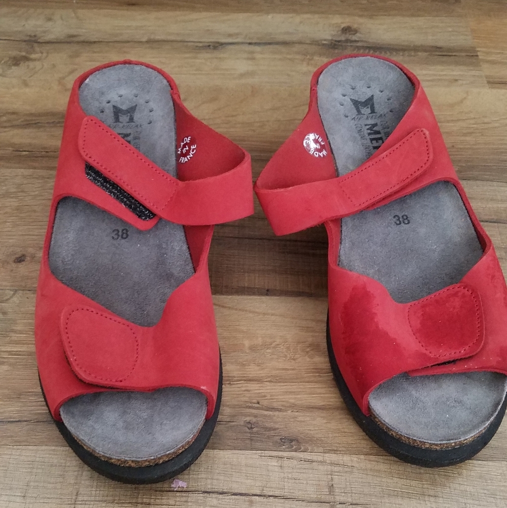 Vtg Mephisto 38 Sandals